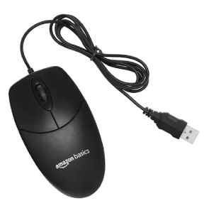 Richvaults Wired Mouse | 1000 DPI Optical Sensor | Plug and Play | Compatible with PC